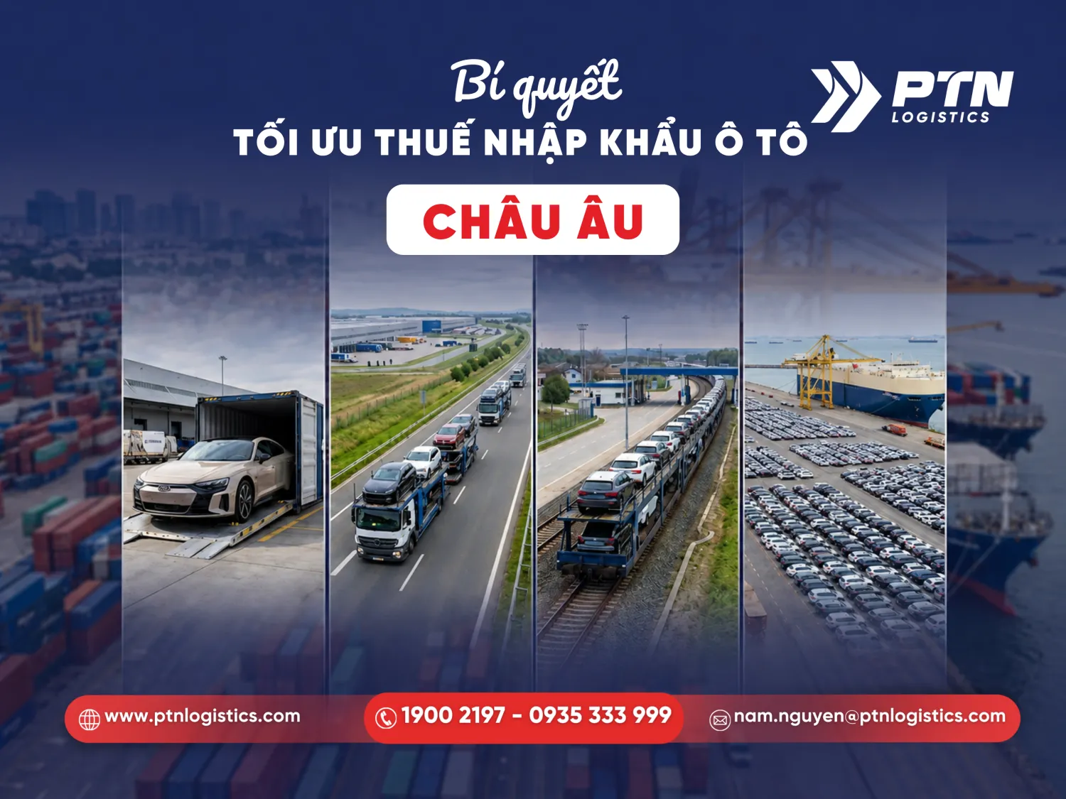 Thuế nhập khẩu ô tô từ châu Âu