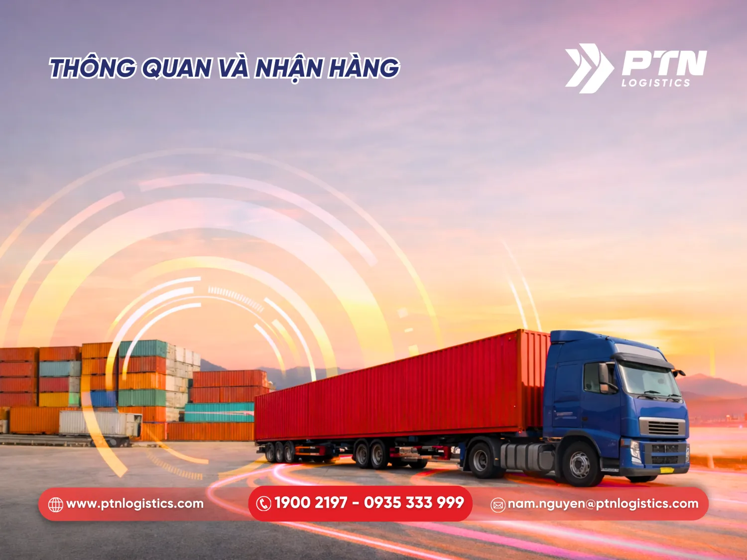 Thực hiện thông quan và nhận hàng