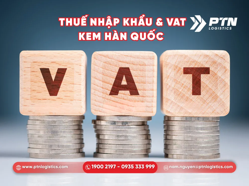 Thuế nhập khẩu ưu đãi và thuế VAT