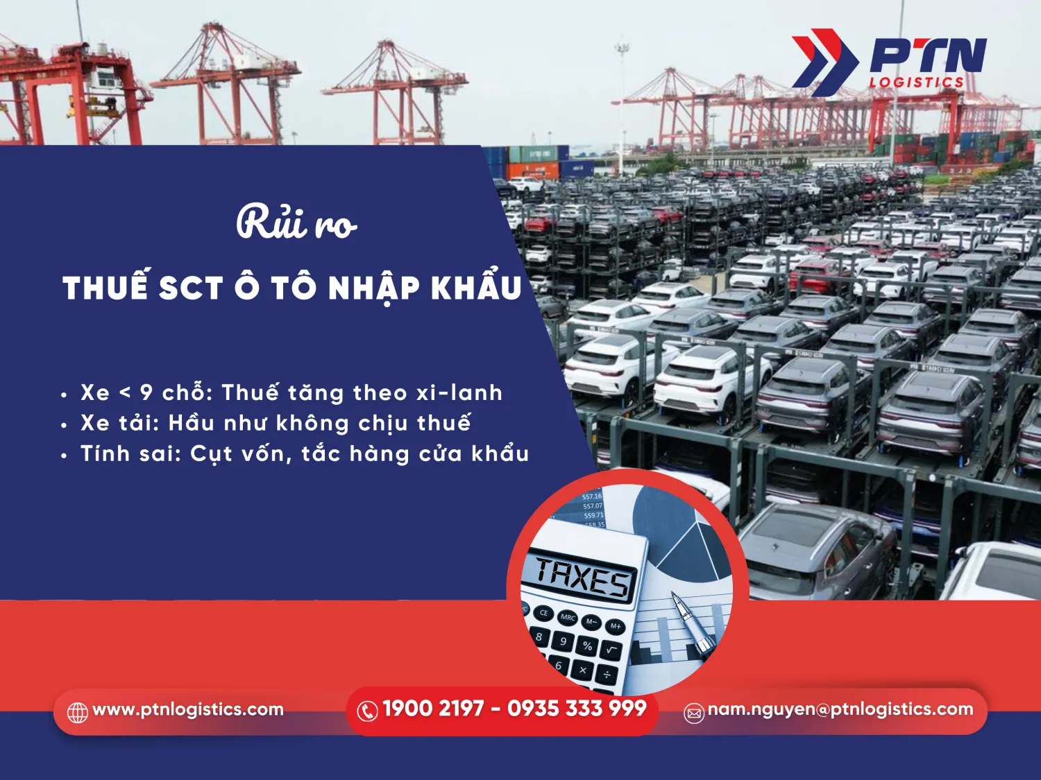 Thuế tiêu thụ đặc biệt theo dung tích xi lanh