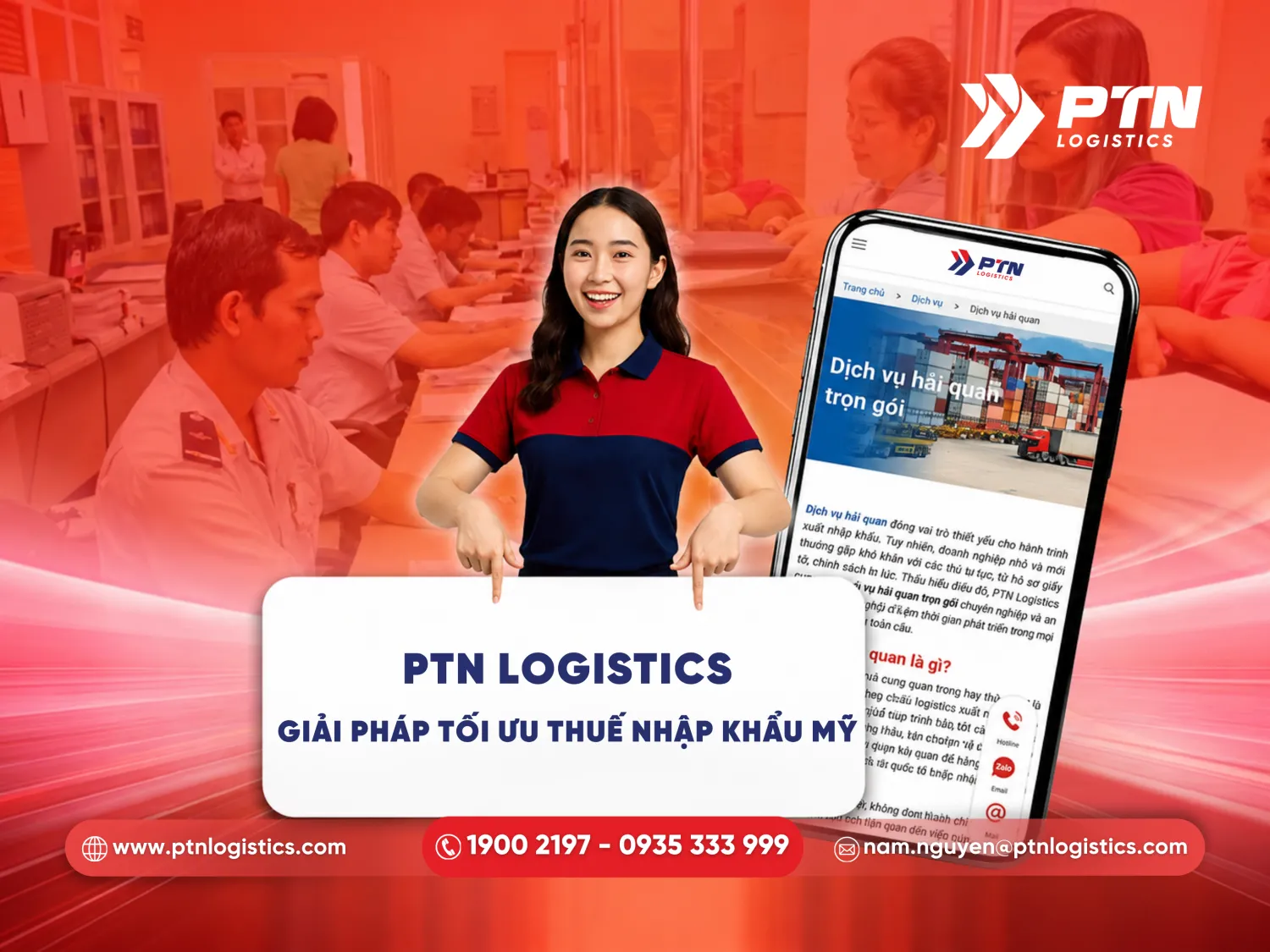 Tối ưu thuế nhập khẩu Mỹ tại PTN Logistics