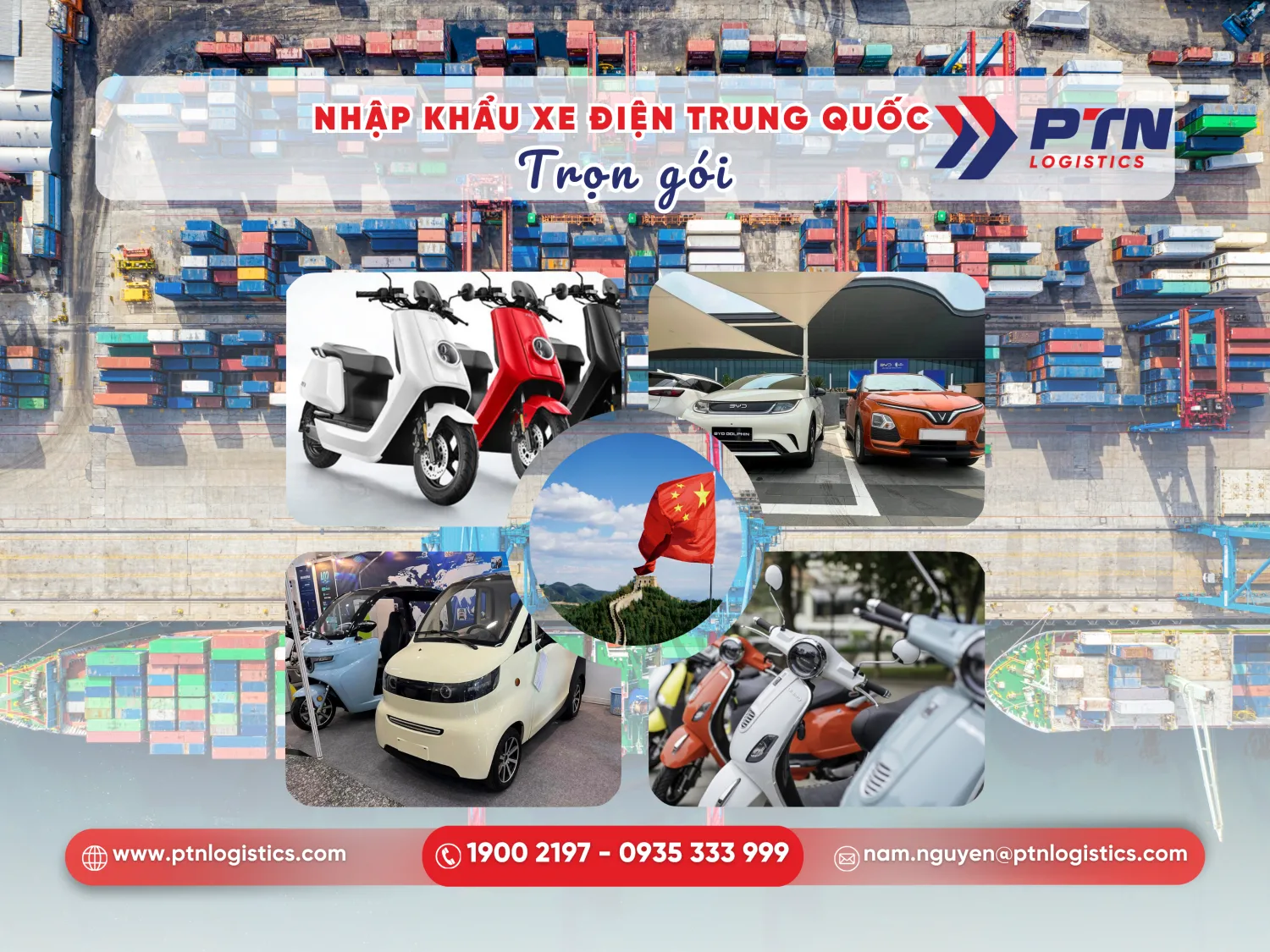 Xe điện nhập khẩu Trung Quốc