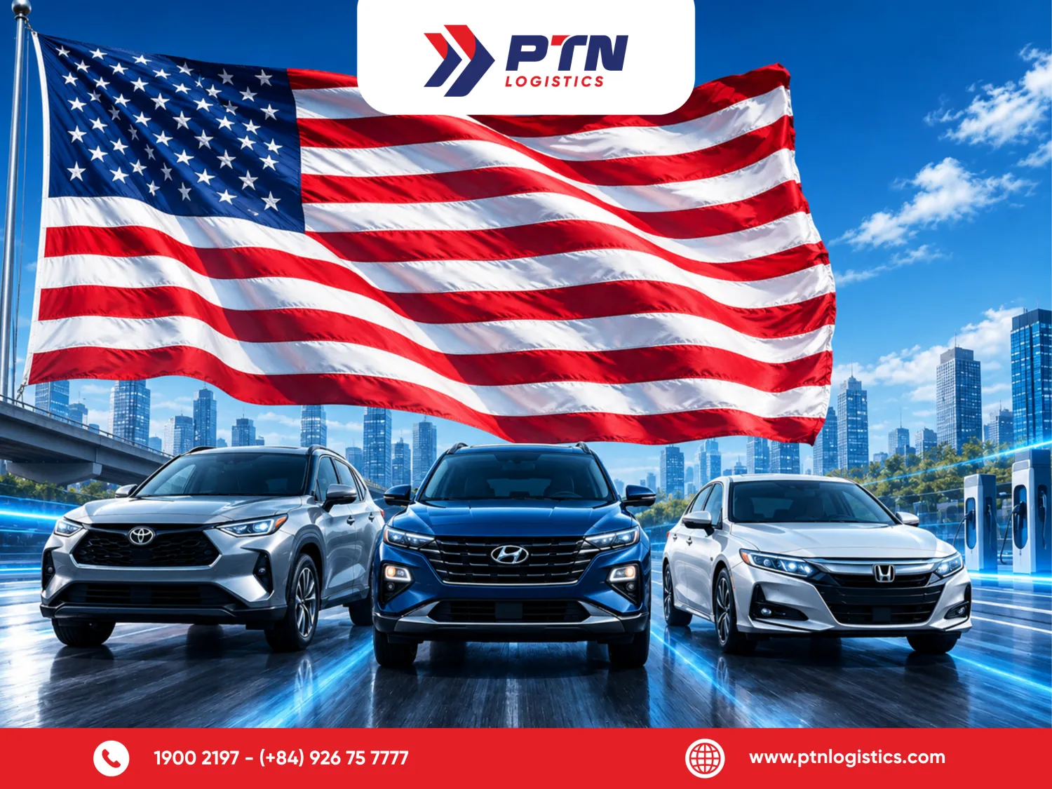 Xe ô tô nhập khẩu từ Mỹ chịu những khoản phí nào?