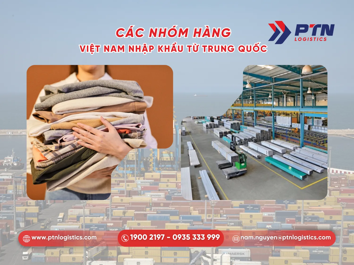 Các nhóm hàng Việt Nam nhập khẩu từ Trung Quốc