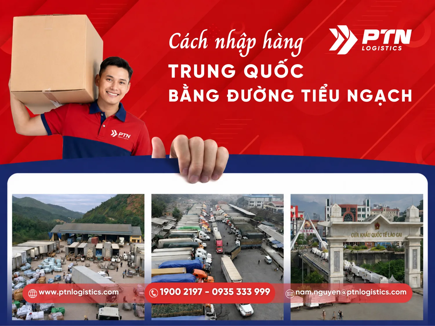 Cách nhập hàng đường tiểu ngạch Trung Quốc