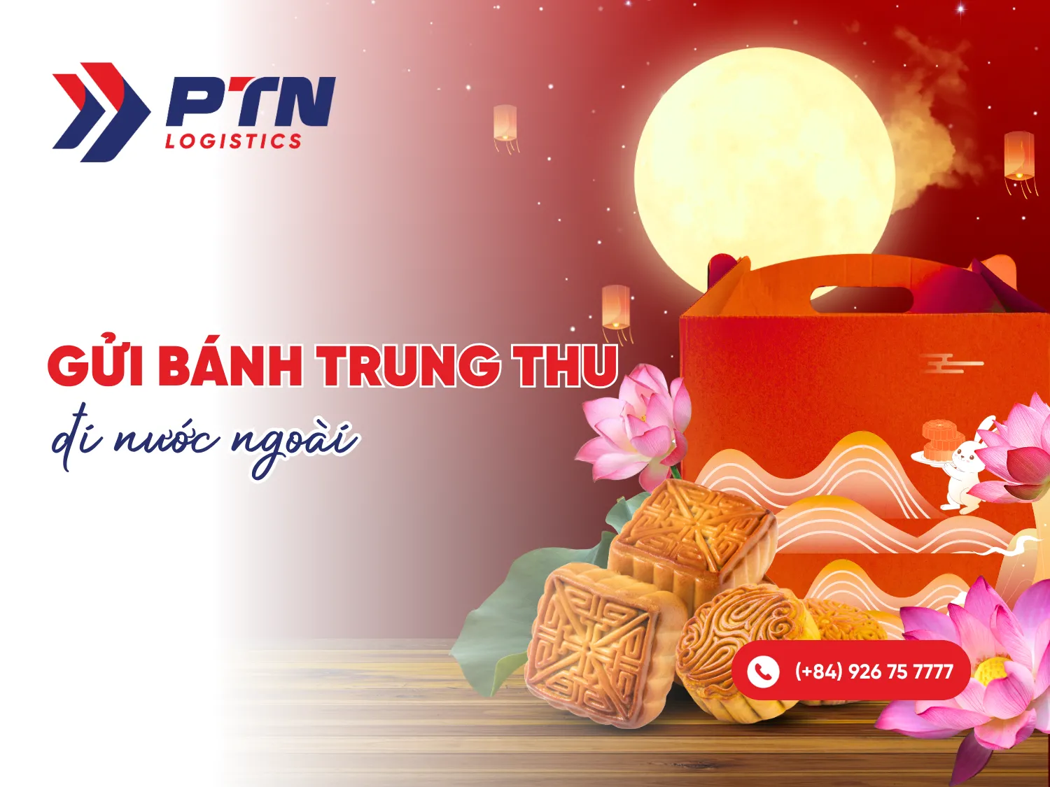 Gửi bánh trung thu đi nước ngoài