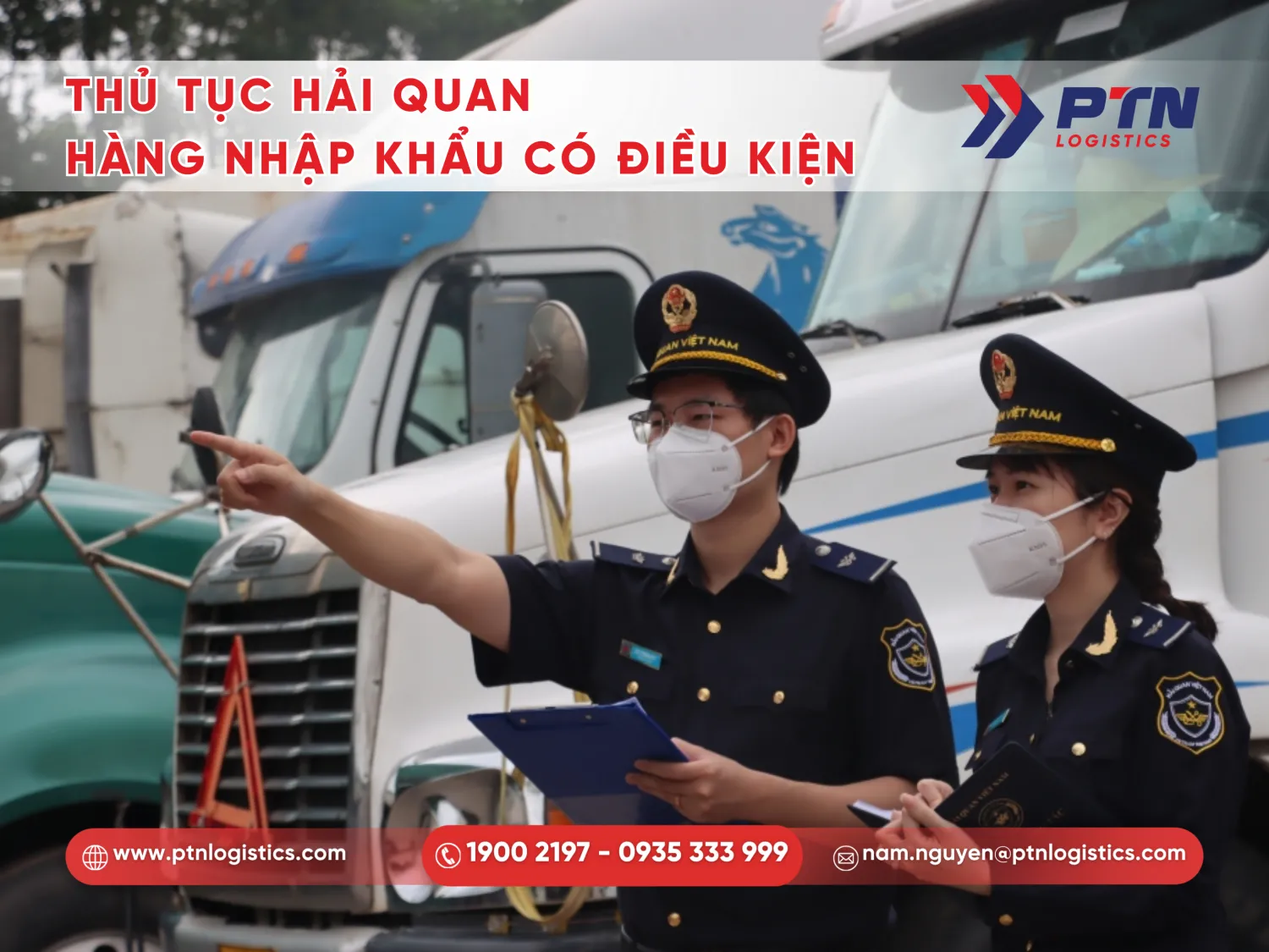 Thủ tục hải quan với các mặt hàng có điều kiện