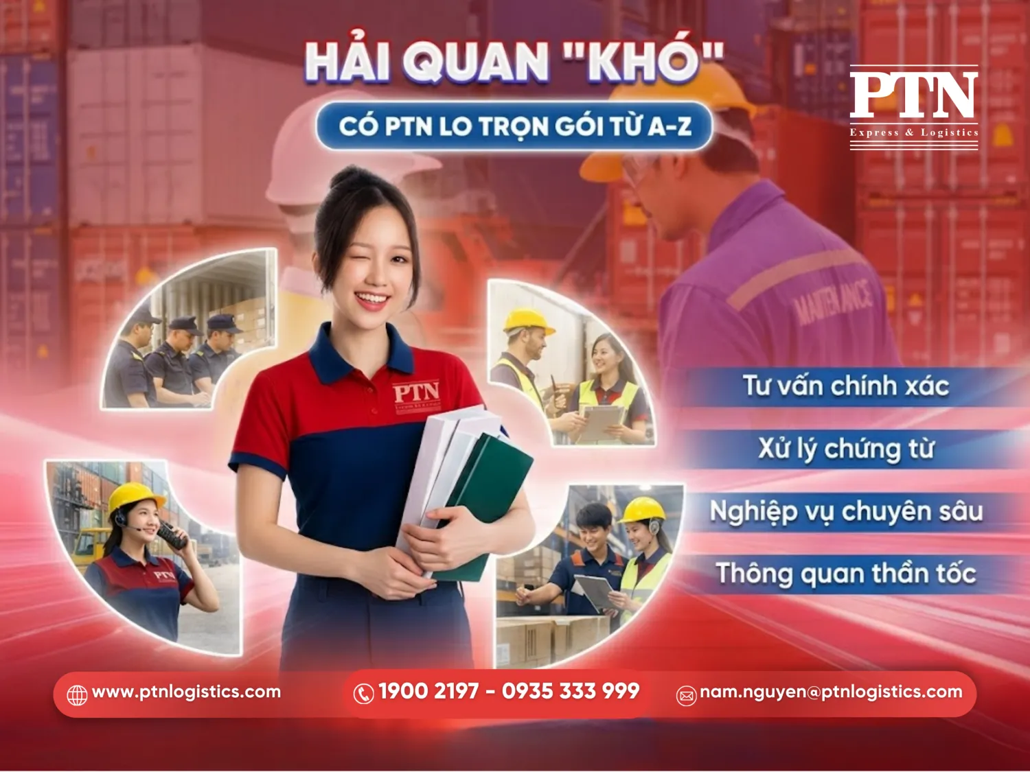 Dịch vụ tư vấn hải quan chuyên sâu của PTN