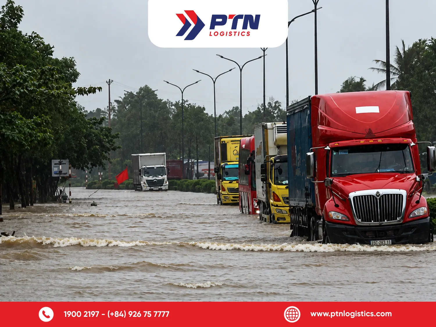 Điều kiện thời tiết và ngoại cảng ảnh hưởng đến thời gian giao hàng