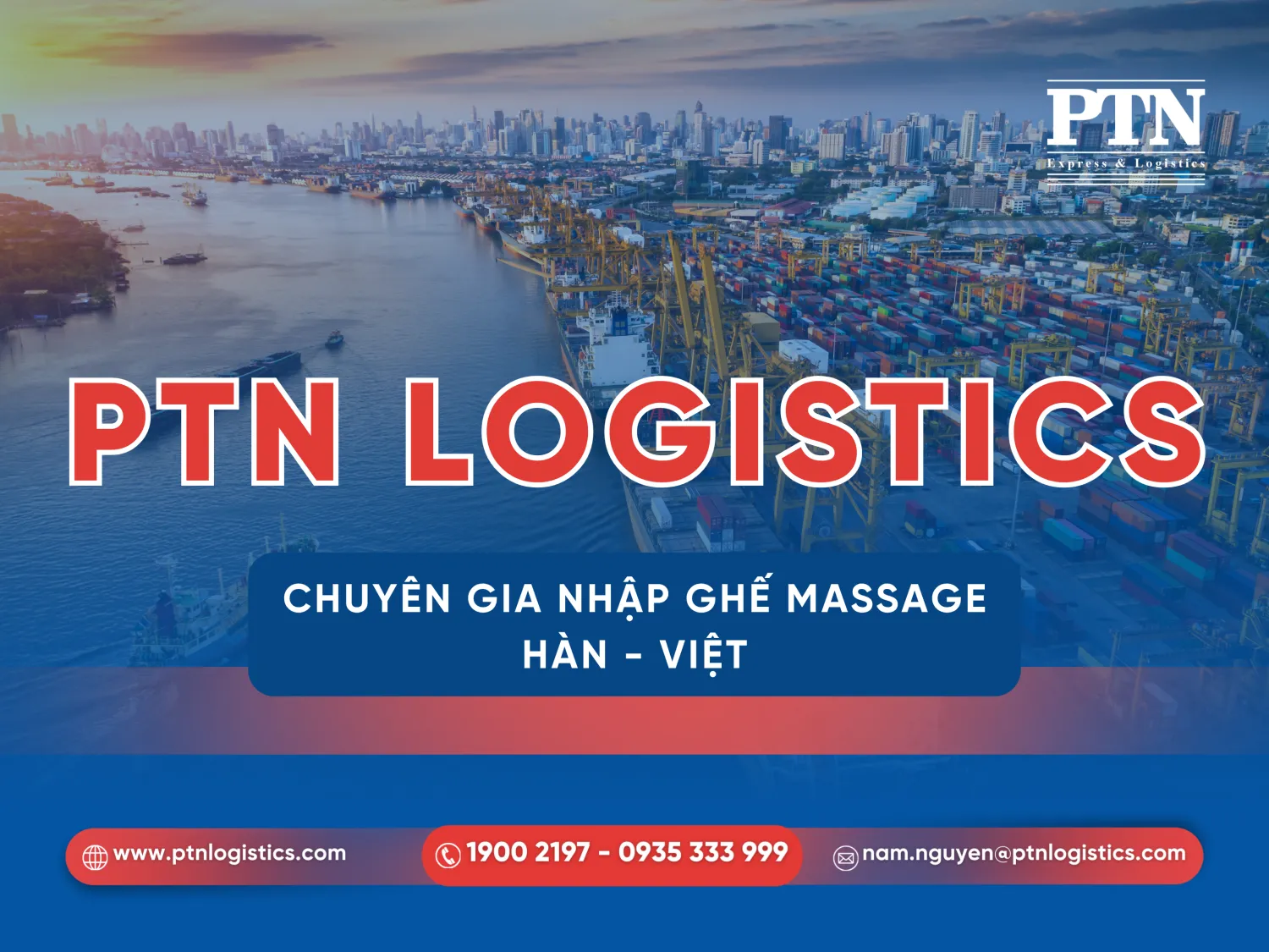 Giải pháp nhập khẩu ghế massage Hàn Quốc toàn diện