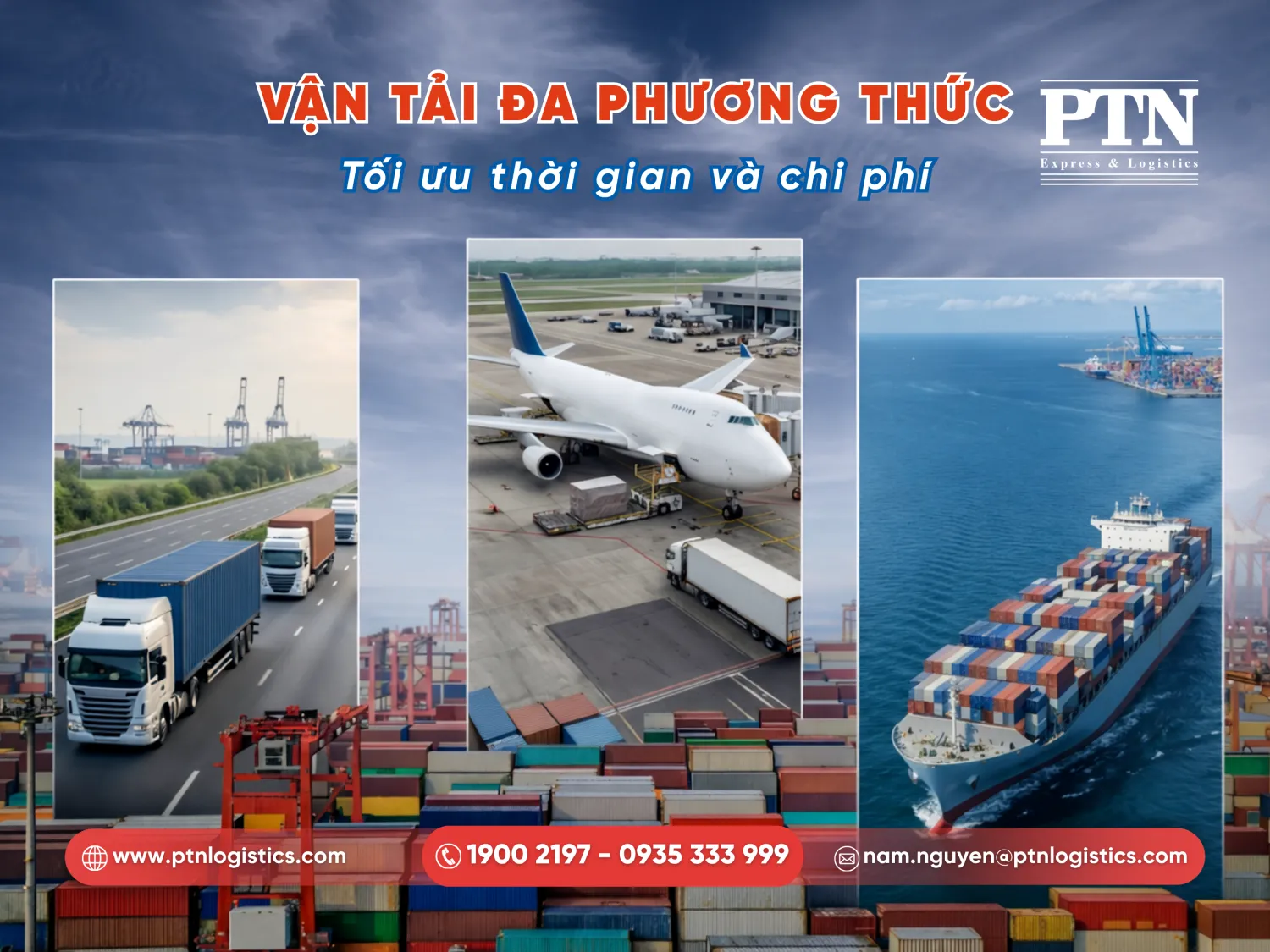 Giải pháp vận tải đa phương thức