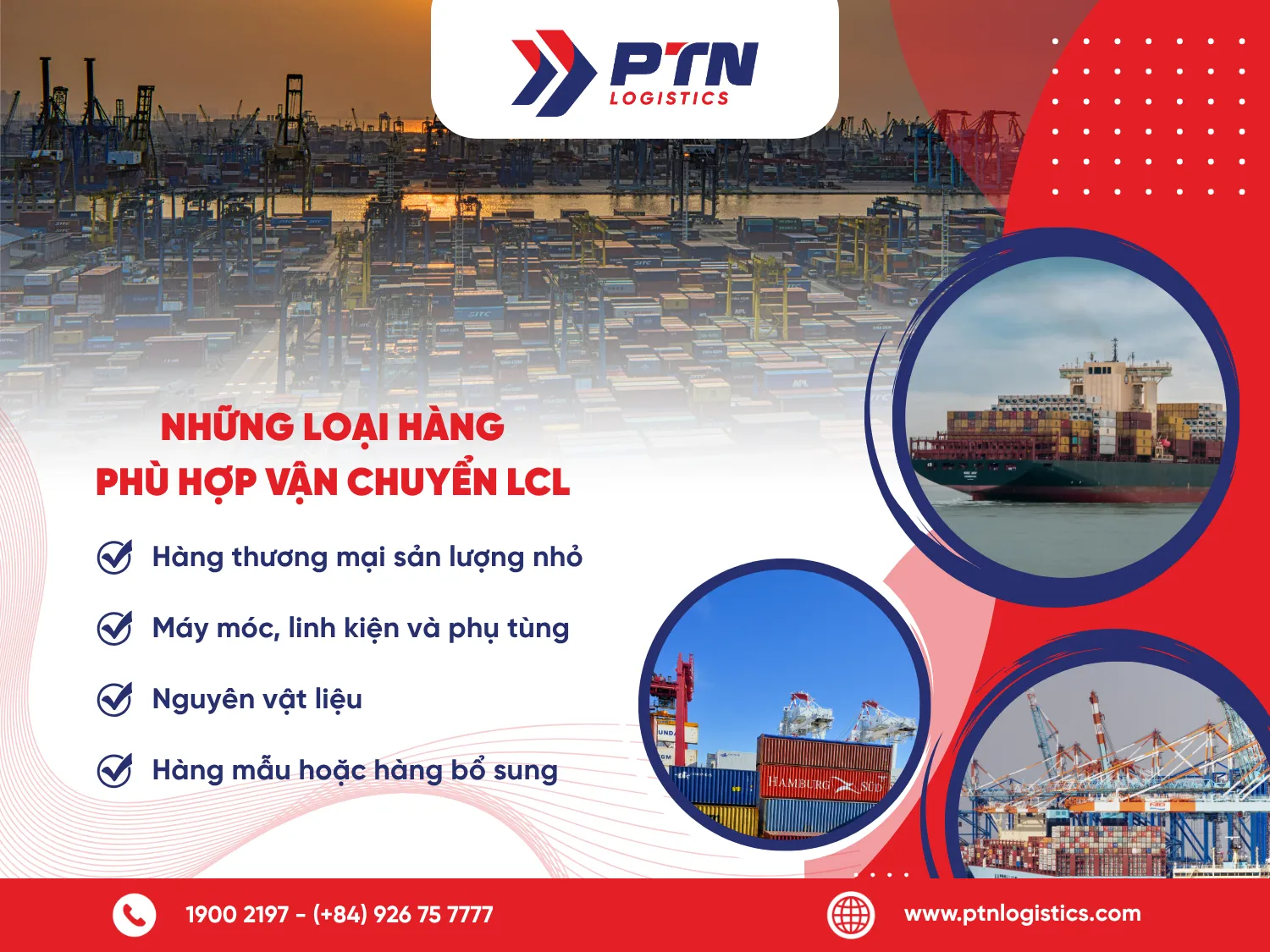 Hàng LCL từ Đức về Việt Nam phù hợp với những loại hàng nào?