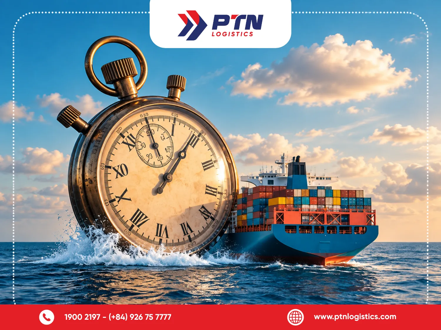 Thời gian vận chuyển hàng LCL từ Mỹ về Việt Nam