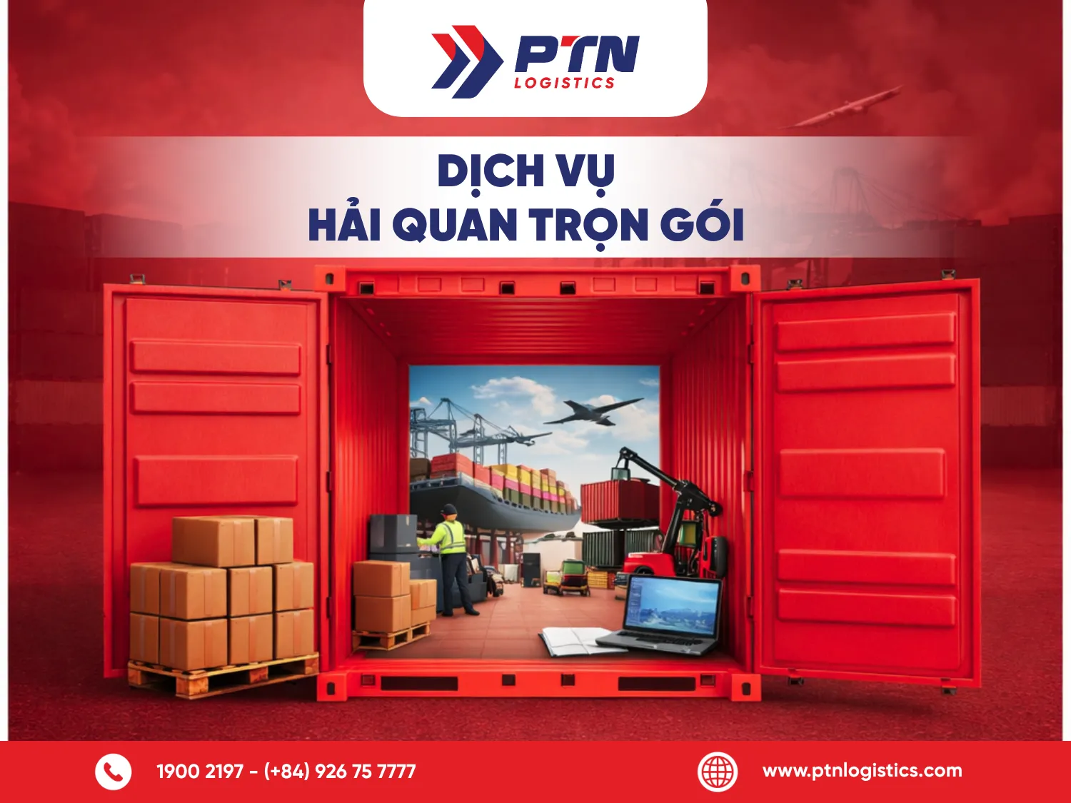 Thực hiện các thủ tục hải quan