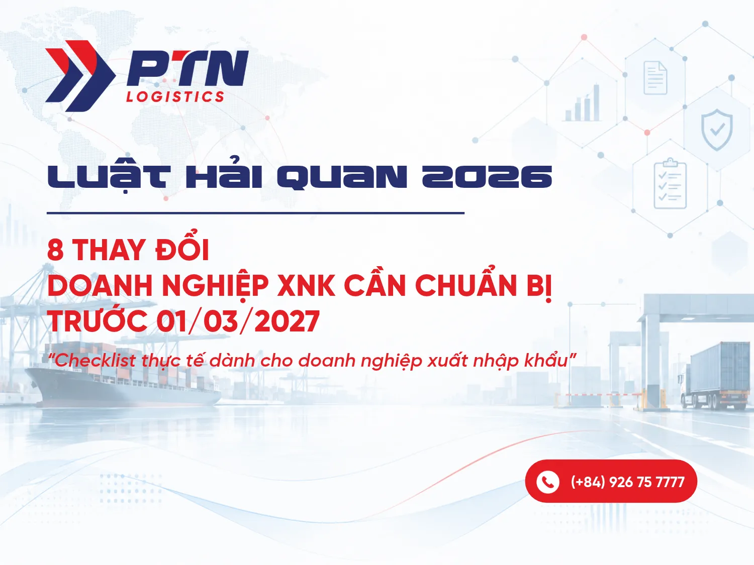 Cập nhật luật hải quan 2026 chi tiết