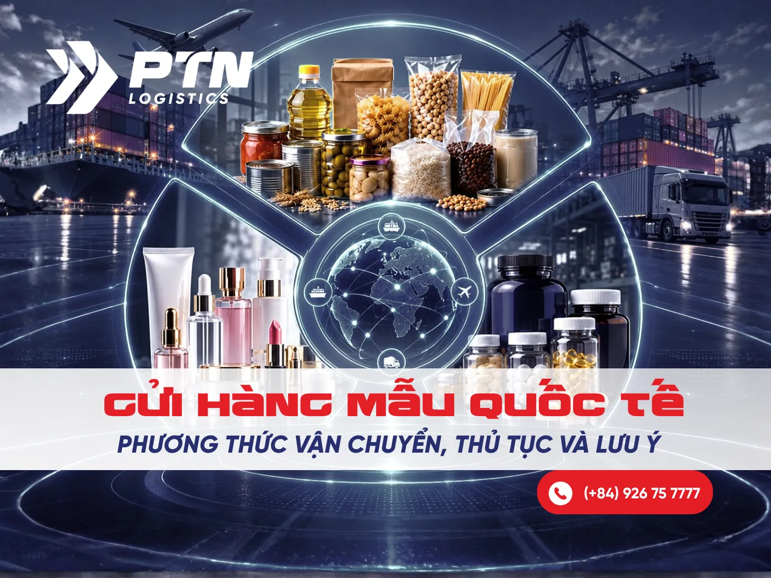 Gửi hàng mẫu quốc tế