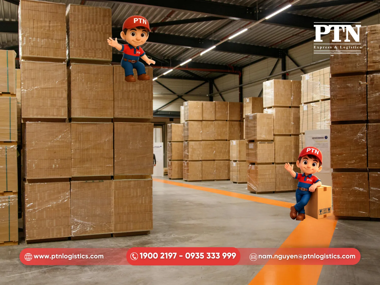 Hệ thống kho bãi trung chuyển tại Quảng Châu