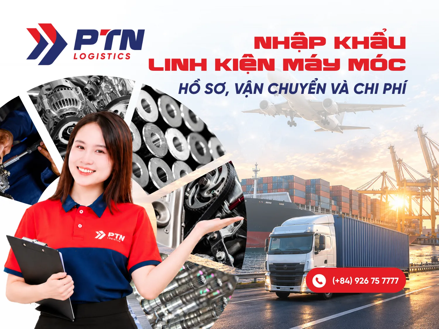 Nhập khẩu linh kiện máy móc