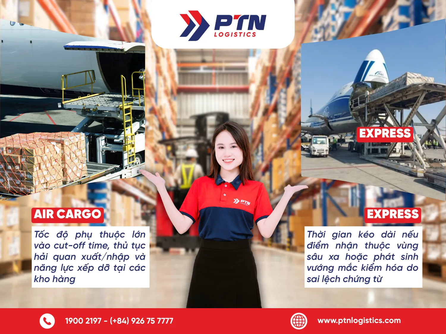 Những yếu tố ảnh hưởng đến thời gian thực tế của từng phương thức