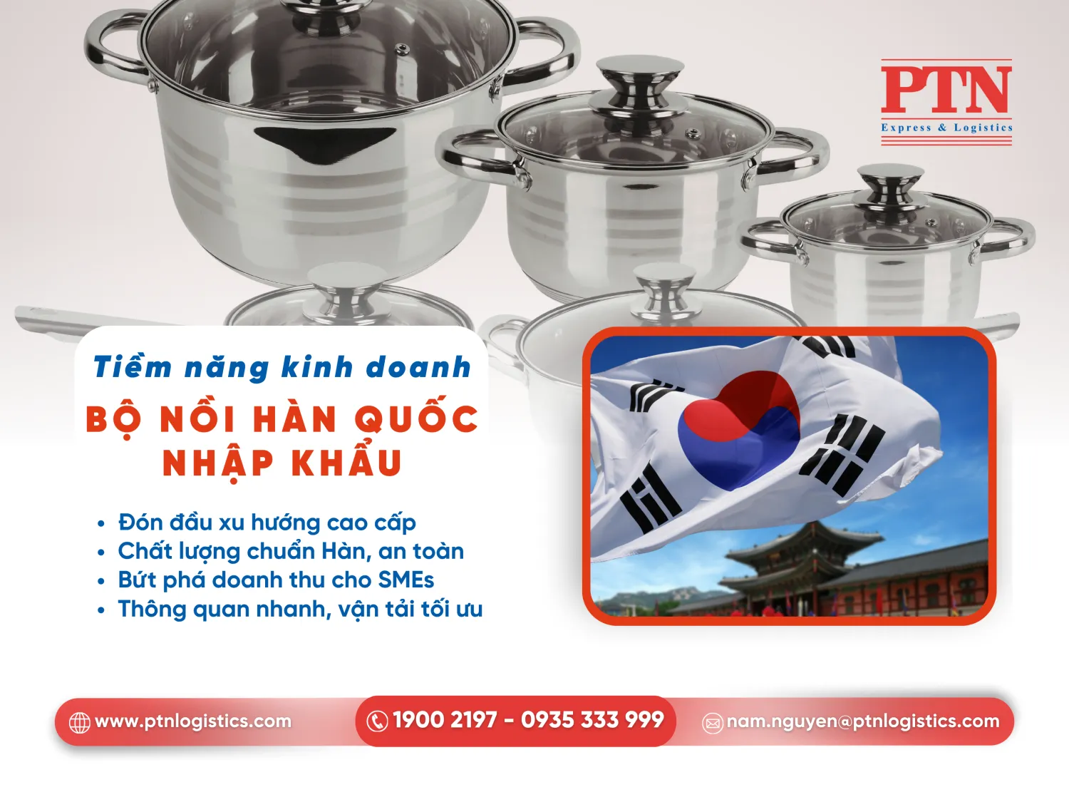 Tiềm năng kinh doanh bộ nồi Hàn Quốc nhập khẩu tại Việt Nam