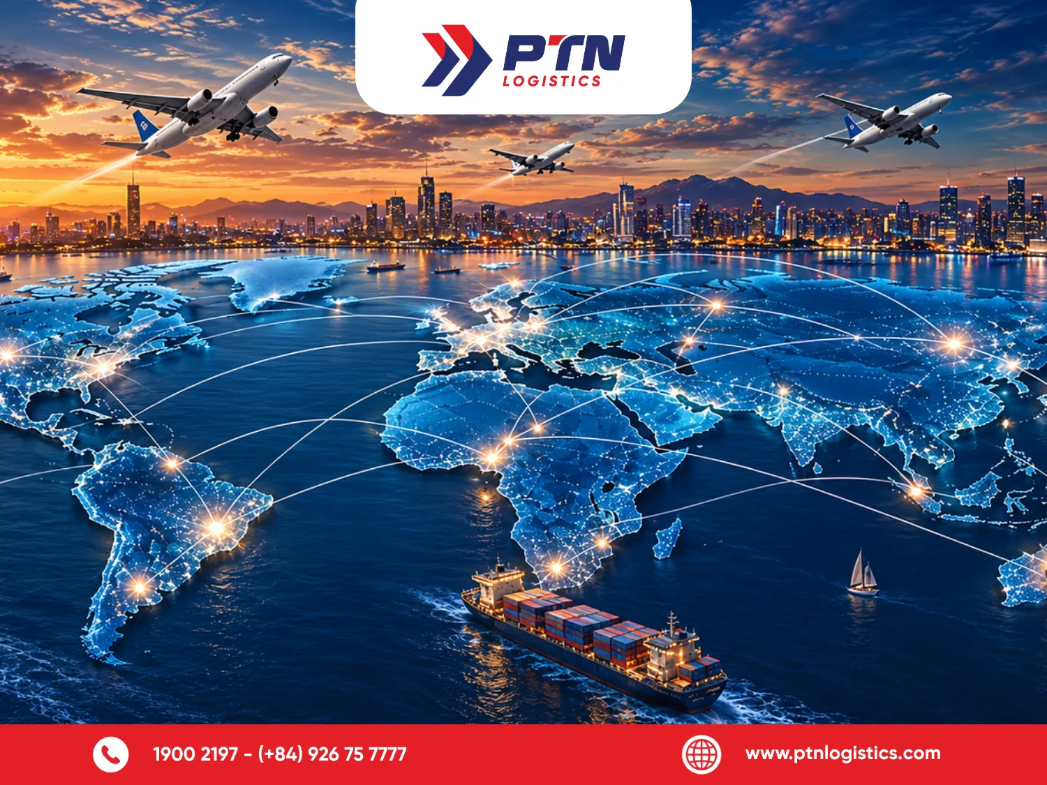 Tuyến vận chuyển và phương thức lựa chọn sẽ ảnh hưởng đến giá dịch vụ