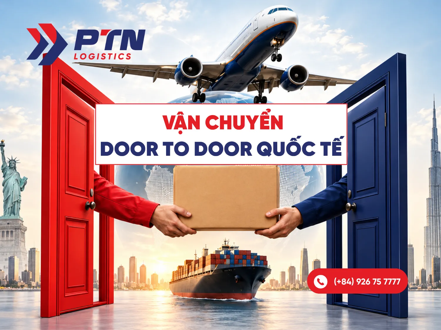 Vận chuyển door to door quốc tế