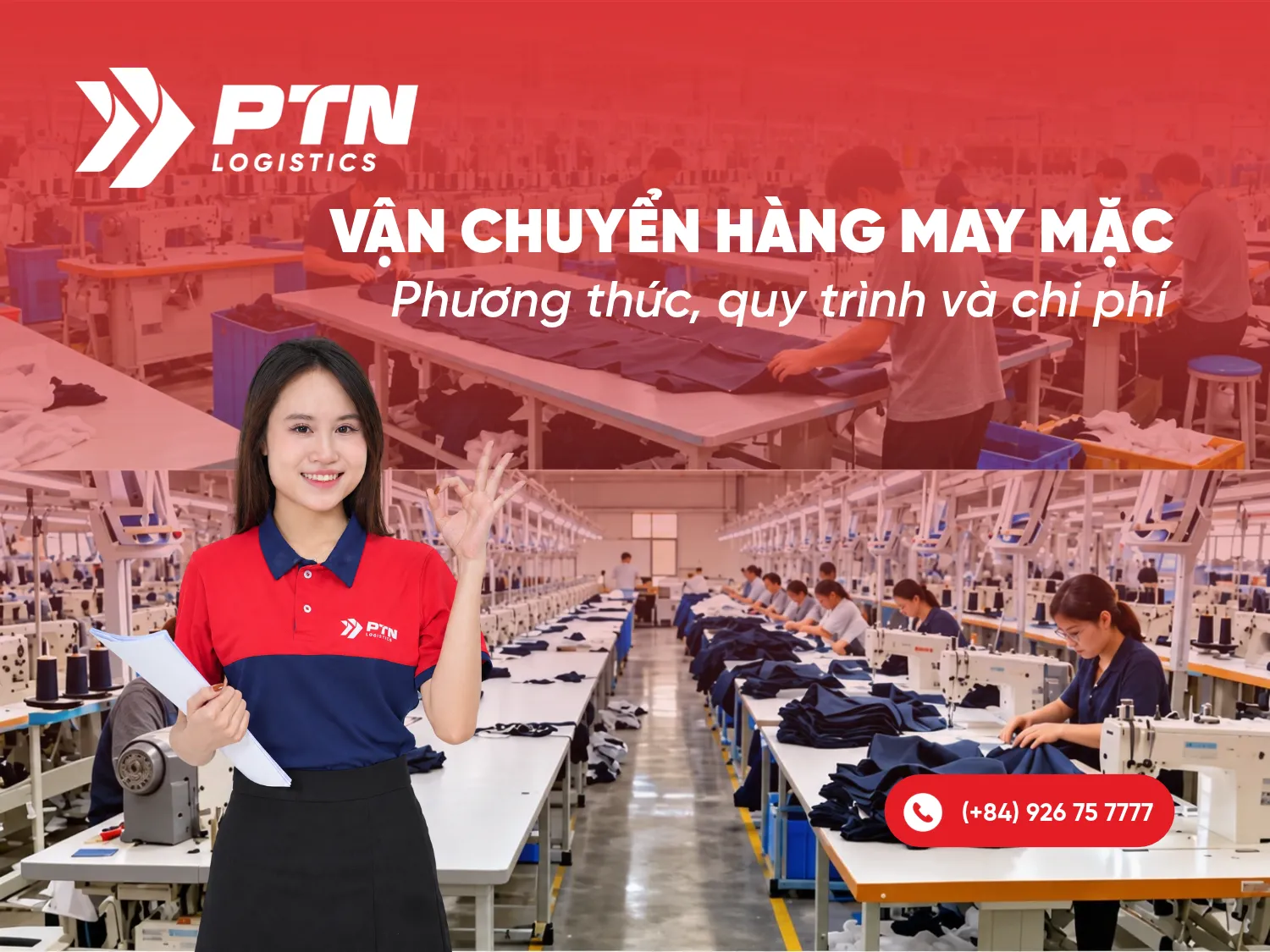 Vận chuyển hàng may mặc quốc tế