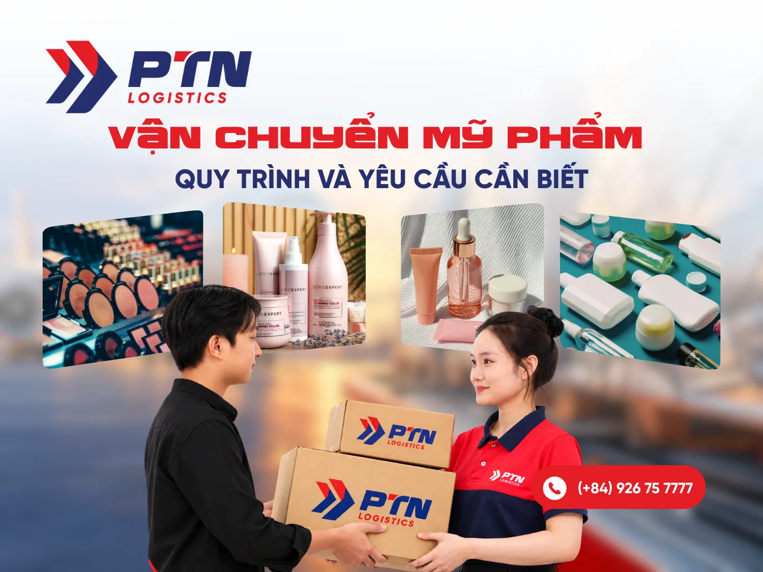 Vận chuyển mỹ phẩm