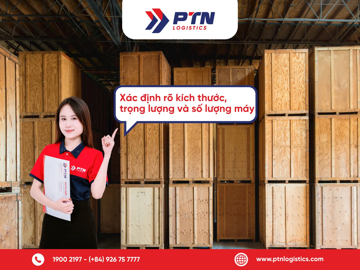 Xác định rõ kích thước trọng lượng và so sánh máy