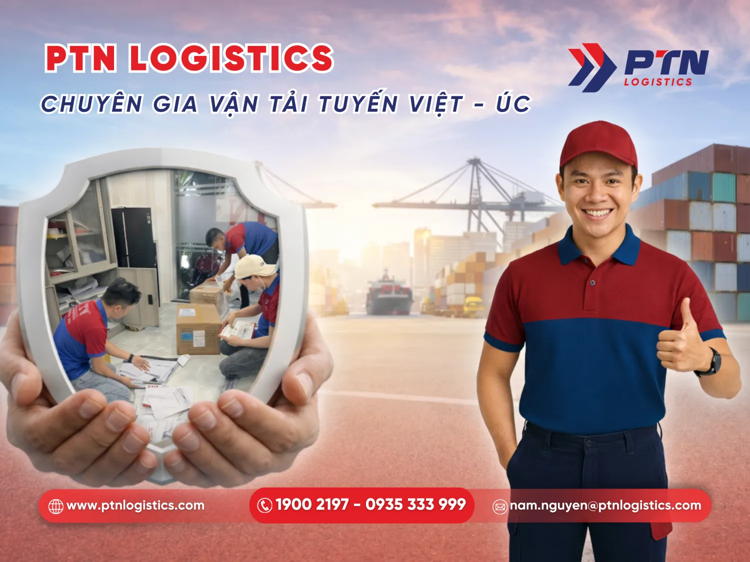 Vận tải chuyên tuyến Việt - Úc uy tín tại PTN Logistics