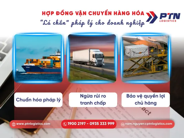 Hợp đồng vận chuyển hàng hóa trong XNK
