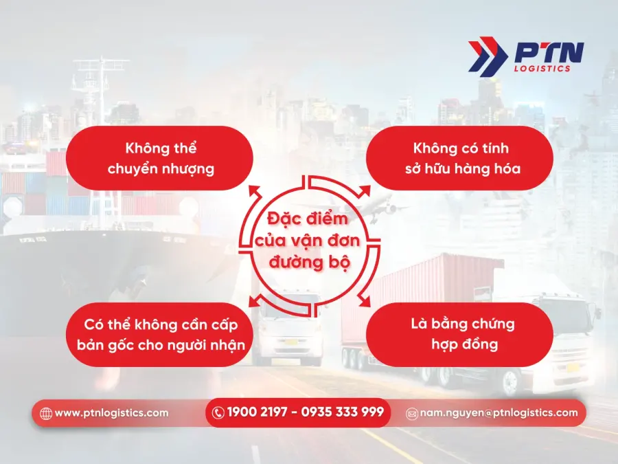 Đặc điểm của một vận đơn đường bộ
