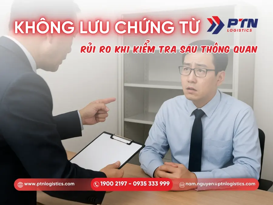 Lỗi sai khi không lưu giữ chứng từ