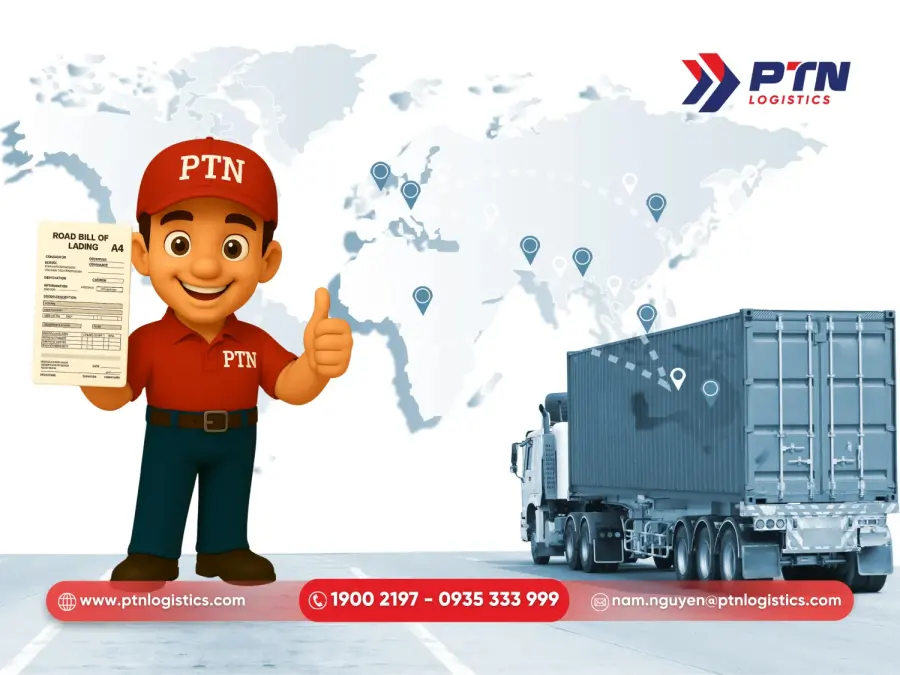 Vận đơn đường bộ trong giao dịch vận chuyển quốc tế