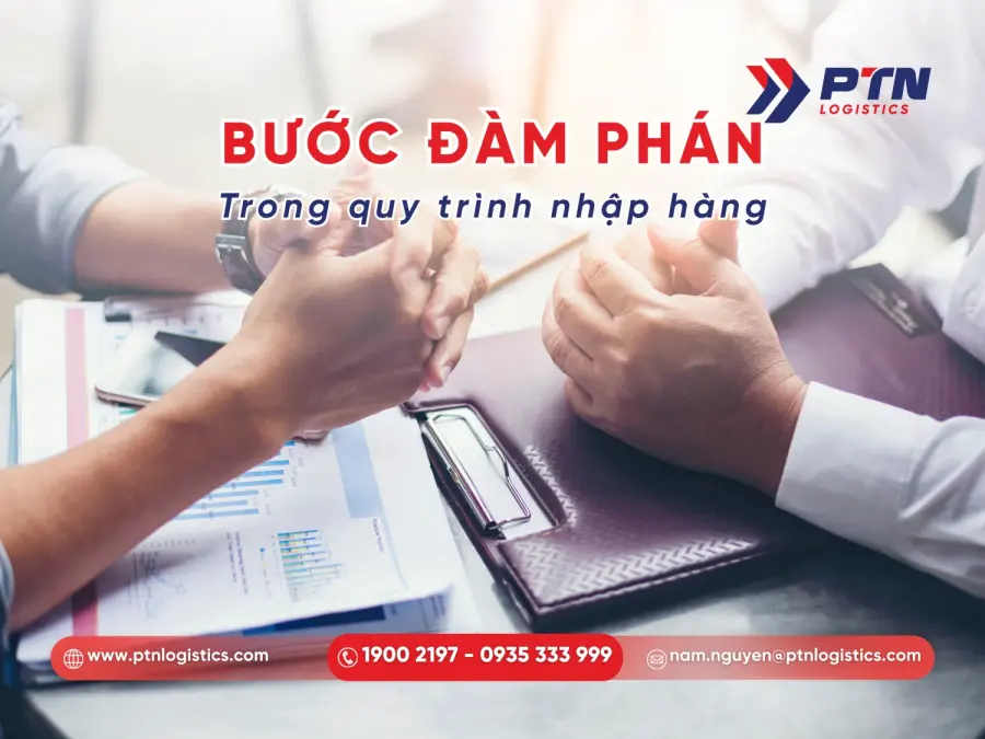Bước đàm phán khi nhập quần áo từ Trung Quốc