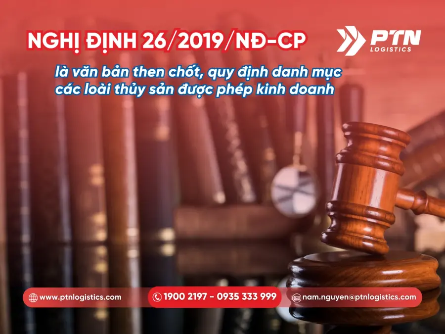 Cơ sở pháp lý quy định về danh mục thủy sản được phép nhập khẩu