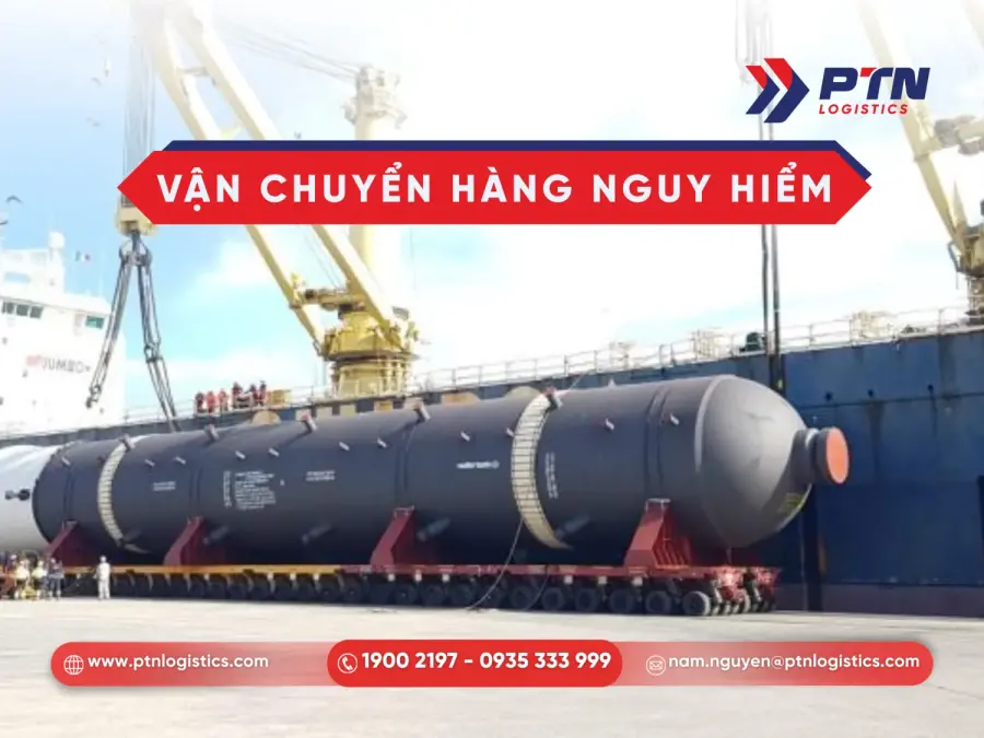Loại hàng hóa nguy hiểm vận chuyển bằng đường biển