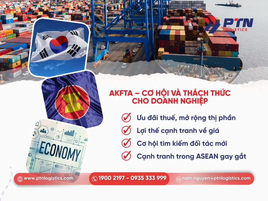 AKFTA đem đến cơ hội và thách thức cho doanh nghiệp