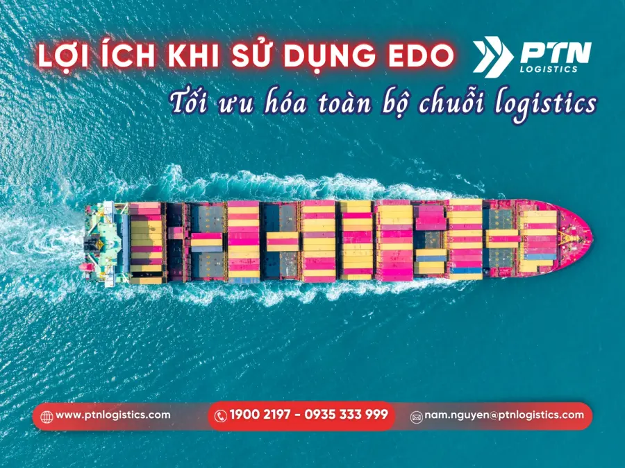 Các lợi ích của hãng tàu khi sử dụng EDO