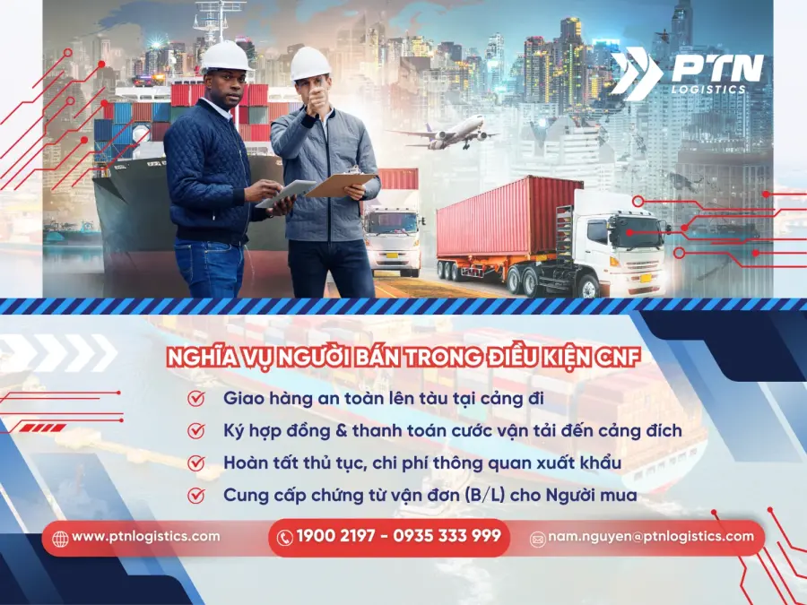 Nghĩa vụ của người bán đối với điều kiện CNF