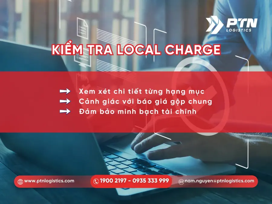 Kiểm tra và tối ưu chi phí local charge