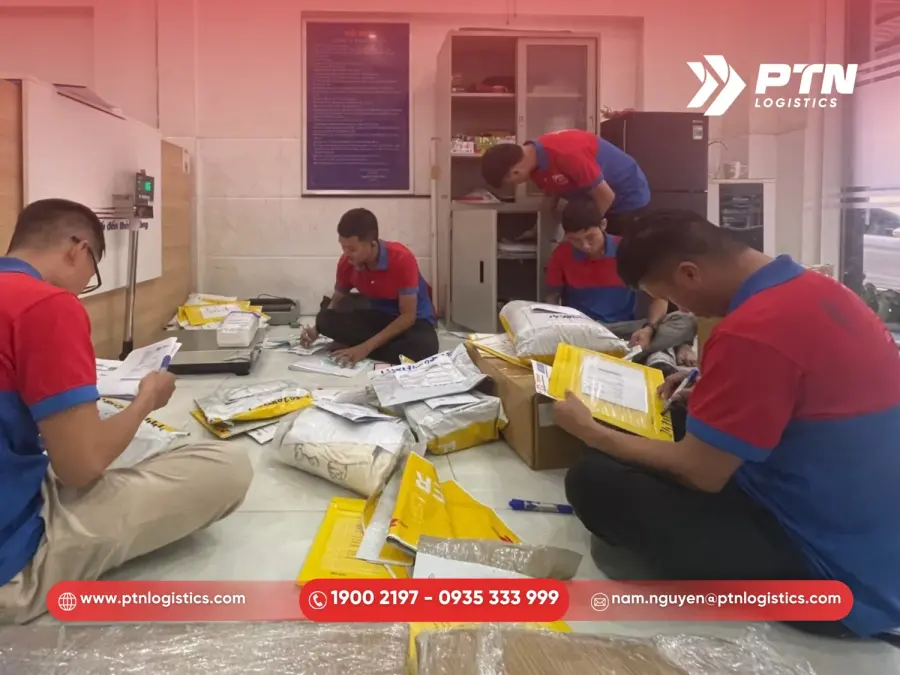 Dịch vụ gửi hàng xách tay đi Hàn Quốc tại PTN Logistics