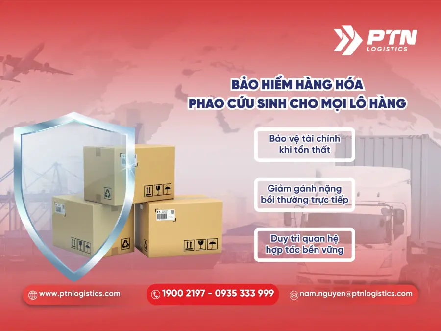 Bảo hiểm hàng hóa là phao cứu sinh cho mọi lô hàng