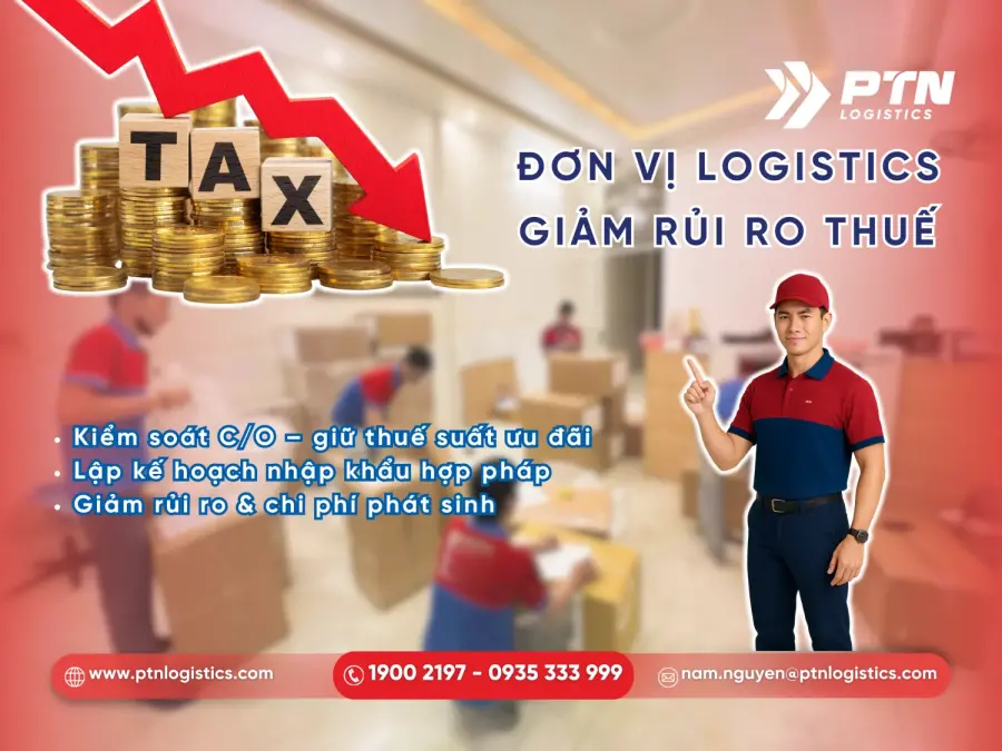 Đơn vị logistics giúp tối ưu thuế