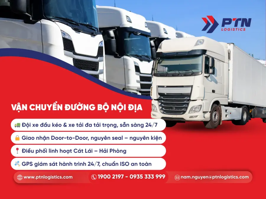 Vận chuyển hàng bằng đường biển nội địa