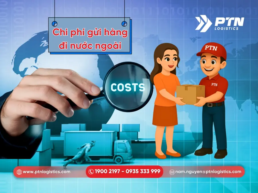Chi phí gửi hàng đi nước ngoài