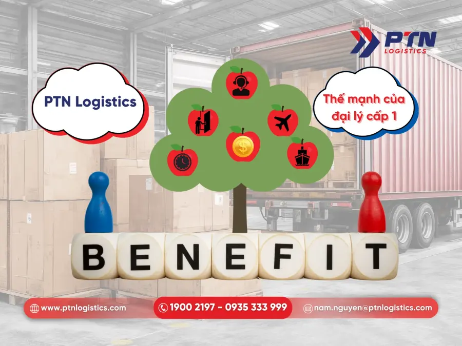 Lý do chọn đại lý cấp 1 như PTN để gửi hàng đi nước ngoài
