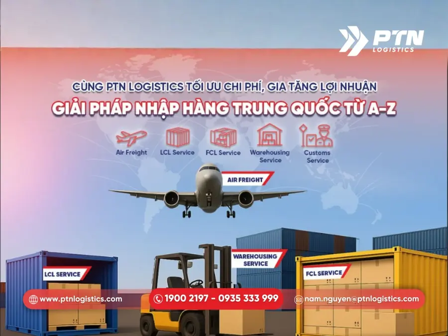 Nhập hàng từ Trung Quốc về Việt Nam