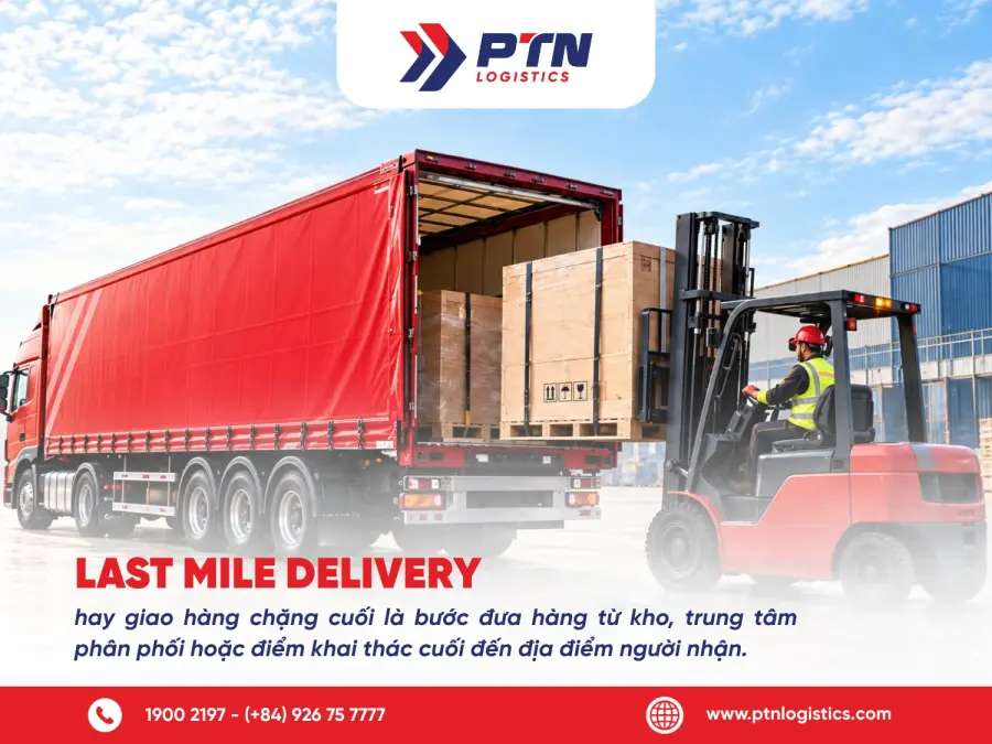Khái niệm về last mile delivery