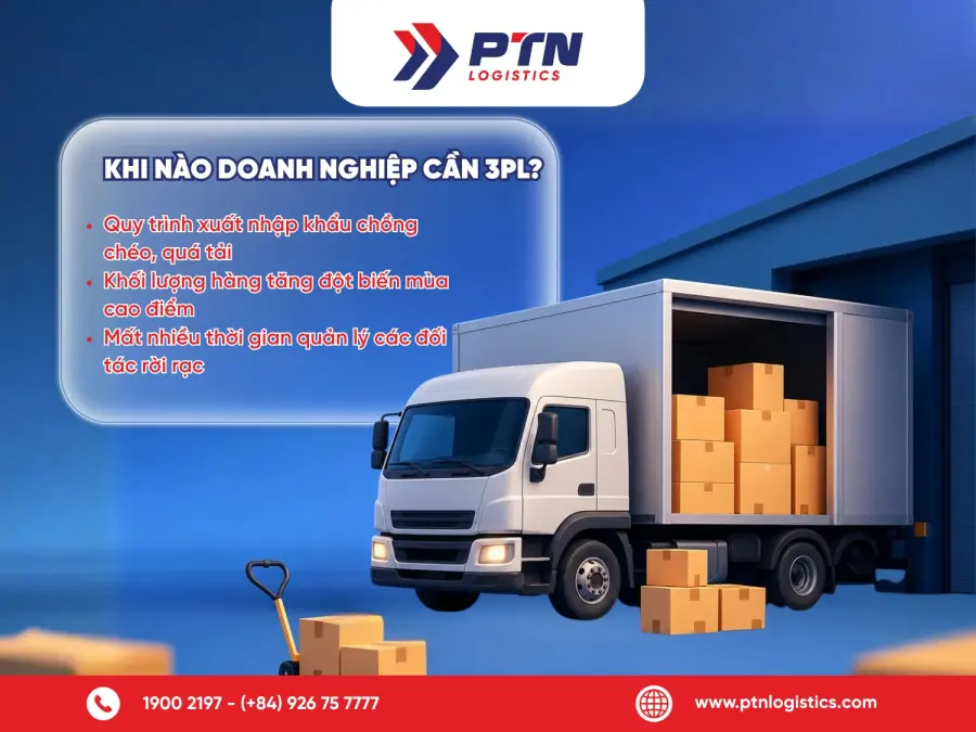 Khi nào doanh nghiệp nên cân nhắc thuê ngoài logistics